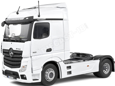 2019 Cabeza Tractora Mercedes-Benz Actros Blanco 1:24 Solido S2400203