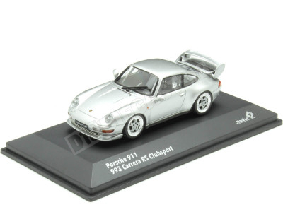 1993 Porsche 911 (993) Carrera RS Clubsport Plateado Polar 1:43 Sol...