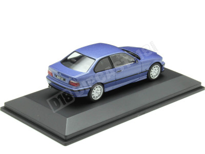 1996 BMW M3 Coupe (E36) Azul Estoril 1:43 Solido S4315202 2