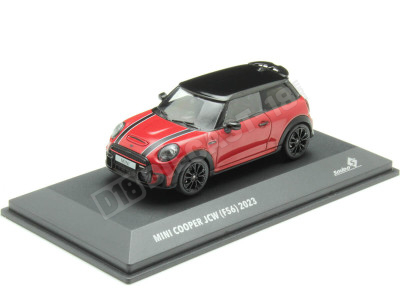 2023 Mini Cooper JCW (F56) Rojo/Negro 1:43 Solido S4315001