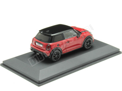 2023 Mini Cooper JCW (F56) Rojo/Negro 1:43 Solido S4315001 2