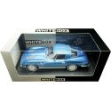 1963 Chevrolet Corvette Stingray (C2) Azul Metalizado 1:24 WhiteBox 124232