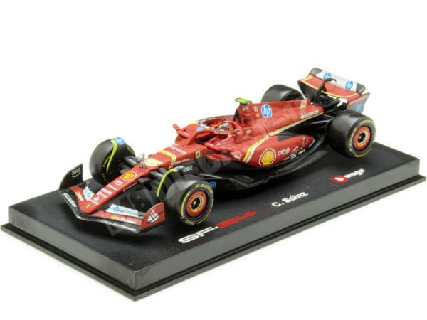 2024 Scudería Ferrari F1 SF-24 Nº55 Carlos Sainz GP F1 Imola 1:43 Bburago Signature Series 36843S