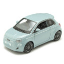 2021 Fiat 500e Full Electric Azul Claro 1:24 Bburago 21110