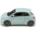 2021 Fiat 500e Full Electric Azul Claro 1:24 Bburago 21110