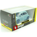 2021 Fiat 500e Full Electric Azul Claro 1:24 Bburago 21110