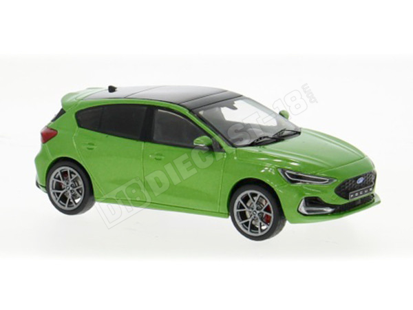 2022 Ford Focus ST Verde Metalizado 1:43 IXO Models MOC333.22