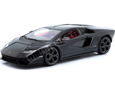 2022 Lamborghini Countach LPI 800-4 Negro Metalizado 1:18 Maisto 31459