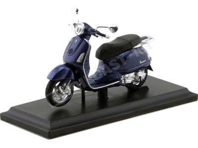 2003 Vespa Granturismo Azul 1:18 Maisto 34540-11