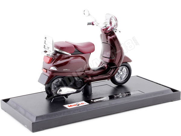 2013 Vespa LXV Granate 1:18 Maisto 39540-14