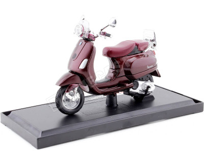 2013 Vespa LXV Granate 1:18 Maisto 39540-14