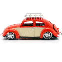 1951 Volkswagen Beetle Beetle Custom Red-Beige 1:18 MAISTO DES ...