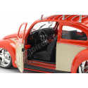 1951 Volkswagen Beetle Beetle Custom Red-Beige 1:18 MAISTO DES ...