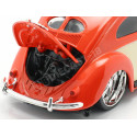 1951 Volkswagen Beetle Beetle Custom Red-Beige 1:18 MAISTO DES ...