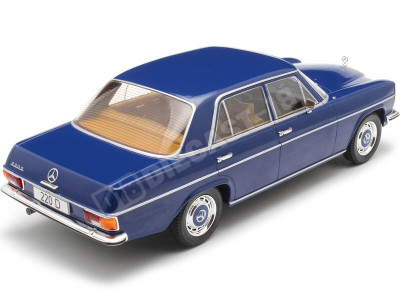 1968 Mercedes-Benz 200D (W115) Azul Oscuro 1:18 MC Group 18123 2