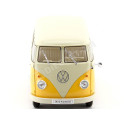 1963 Volkswagen T1 Classical Microbus Amarillo-Beige 1:18 Welly 18054