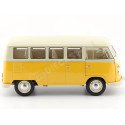 1963 Volkswagen T1 Classical Microbus Amarillo-Beige 1:18 Welly 18054