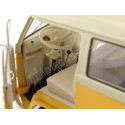 1963 Volkswagen T1 Classical Microbus Amarillo-Beige 1:18 Welly 18054