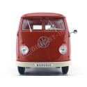 1963 Volkswagen T1 Microbus Panel Van Rojo 1:18 Welly 18053