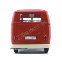 1963 Volkswagen T1 Microbus Panel Van Rojo 1:18 Welly 18053