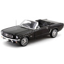 1964 Ford Mustang 1-2 Cabrio Negro 1:18 Welly 12519