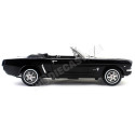 1964 Ford Mustang 1-2 Cabrio Negro 1:18 Welly 12519