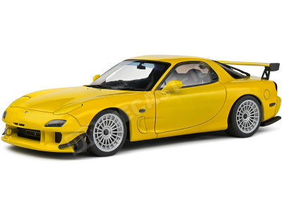 Cochesdemetal.es 1994 Mazda RX-7 Type RS (FD35) Amarillo 1:18 Solido S1810603