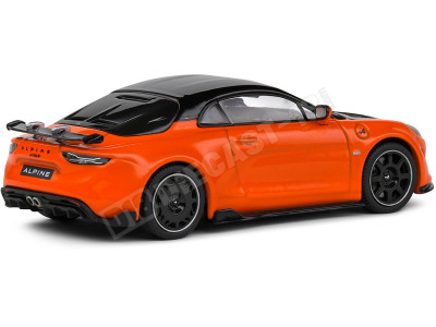 Cochesdemetal.es 2022 Alpine A110 Radicale Naranja Fuego 1:43 Solido S4317202 2