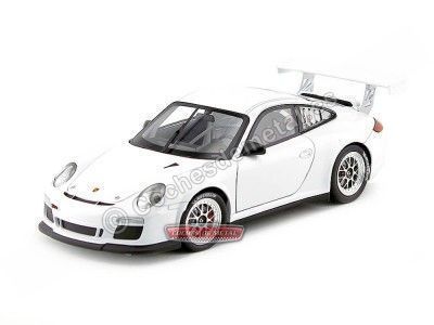 Cochesdemetal.es 2010 Porsche 911 (997) GT3 CUP Blanco 1:18 Welly 18033 2