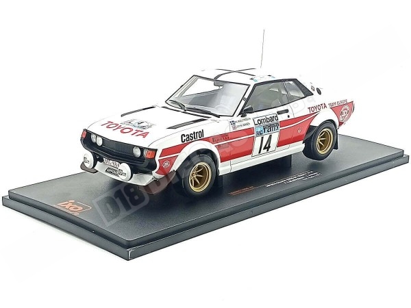 Toyota Celica 2000 GT 1977 - Mikkola en el Rally RAC Nº8 Ixo Models