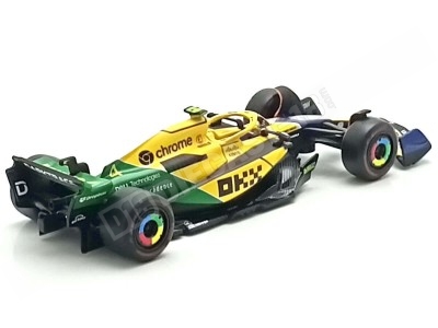 Réplica McLaren MCL38 Lando Norris F1 2024 - 1:43 Bburago 2