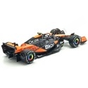 Réplica McLaren MCL38 Miami GPLando Norris F1 2024 - 1:43 Bburago