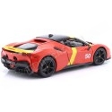 Ferrari SF90 Stradale Rojo 1:18 – Coche de metal a escala de Bburag
