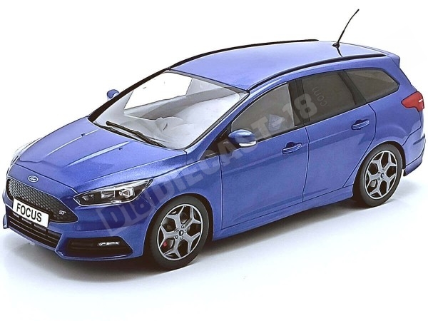 Ford Focus ST Gris Magnético 1:18 – Deportivo a escala para colecc