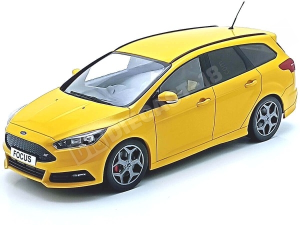 Ford Focus ST Estate 2014 Azul oscuro metalizado - Réplica 1:18 IXO