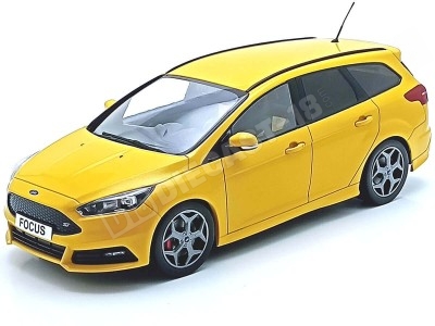 Ford Focus ST Estate 2014 Azul oscuro metalizado - Réplica 1:18 IXO