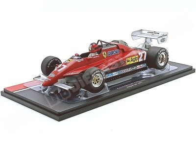 Cochesdemetal.es 1982 Ferrari 126C2 Nº27 Última Carrera Gilles Villeneuve GP F1 Bélgica 1:18 MC Group 18629F