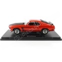 1969 Ford Mustang Boss 302 Rojo 1:18 Welly 12516