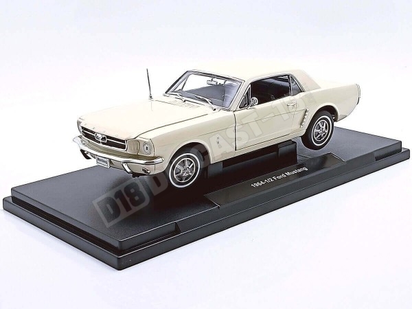 1964 Ford Mustang 1-2 Coupé Blanco 1:18 Welly 12519