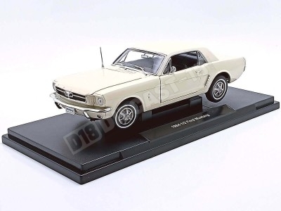 1964 Ford Mustang 1-2 Coupé Blanco 1:18 Welly 12519