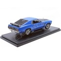 Mustang Boss 302 1969 Azul y Negro – Coche en Miniatura a Escala 1:18