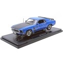 Mustang Boss 302 1969 Azul y Negro – Coche en Miniatura a Escala 1:18