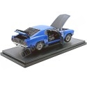 Mustang Boss 302 1969 Azul y Negro – Coche en Miniatura a Escala 1:18