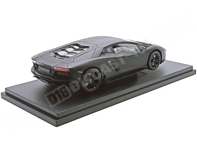 2011 Lamborghini Aventador LP700-4 Nemesis Matt Grey 1:18 Welly 18041 2