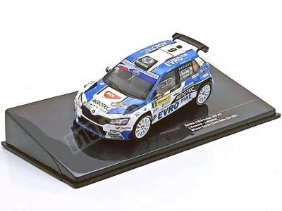 Škoda Fabia Rally2 Evo 2022 Barum Zlín de Kopecký y Hlousek - 1:43 Ixo