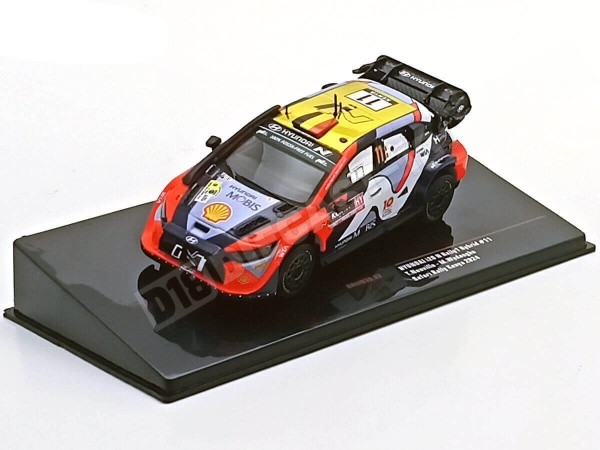 Réplica Hyundai i20 N Rally1 - Rally Croacia 2024 1:43 de IXO Models