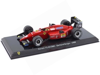 Cochesdemetal.es 1988 Ferrari F1-8788C Nº28 Gerhard Berger 1:24 Premium Collectibles FER2025_28