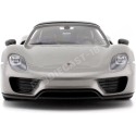 2013 Porsche 918 Spyder Cabrio Gris 1:18 Welly 18051