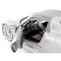 2013 Porsche 918 Spyder Cabrio Gris 1:18 Welly 18051