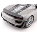 2013 Porsche 918 Spyder Cabrio Gris 1:18 Welly 18051